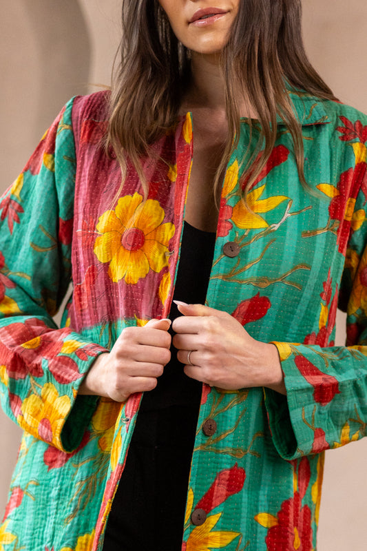 Hira Kimono - Green