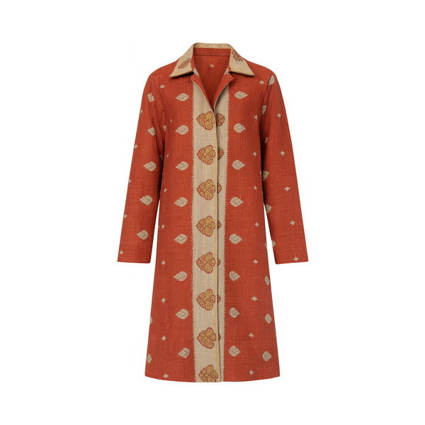Leila Coat - The Crimson Blossom - S — front