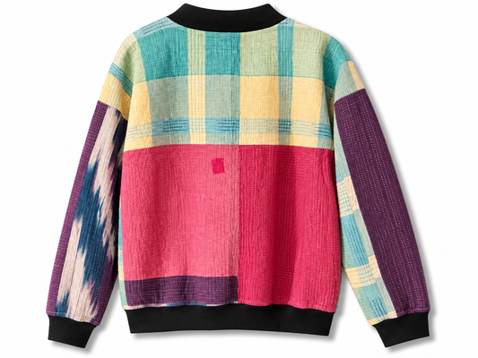 MEN'S Reversible Kantha Bomber - Farhan - XL