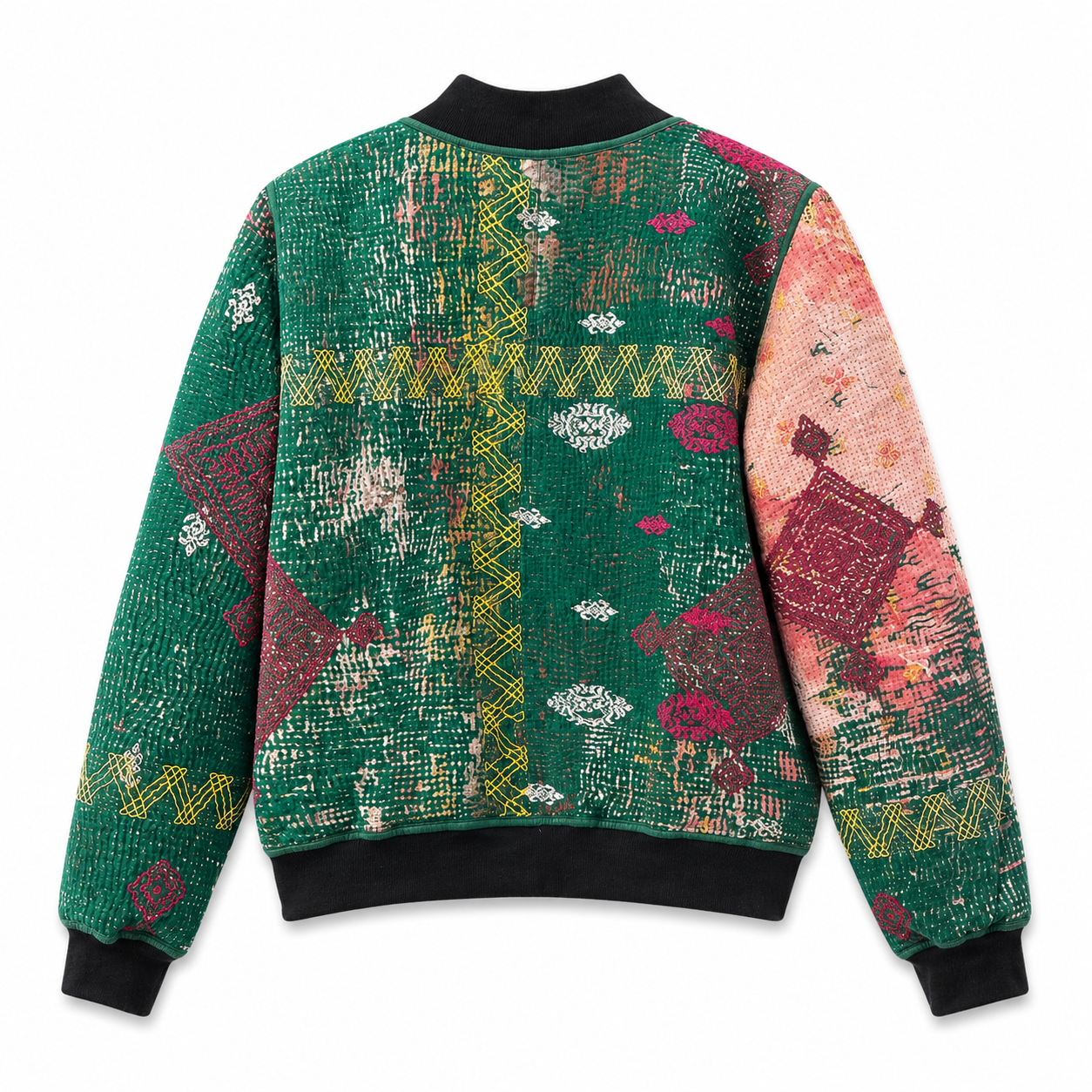 Yasmin Reversible Kantha Bomber - L