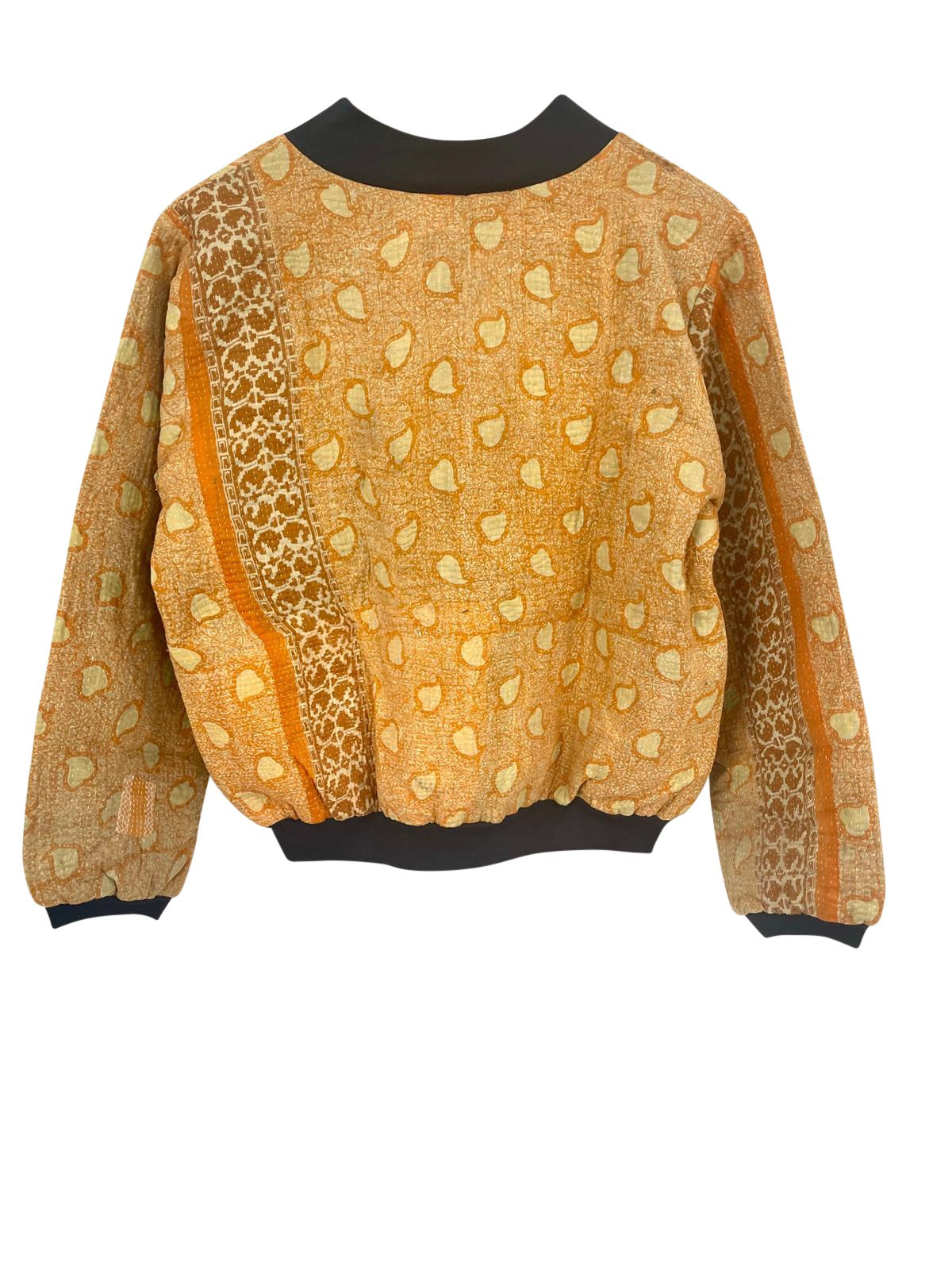 Nadia Bomber Jacket - Fall Leaves M