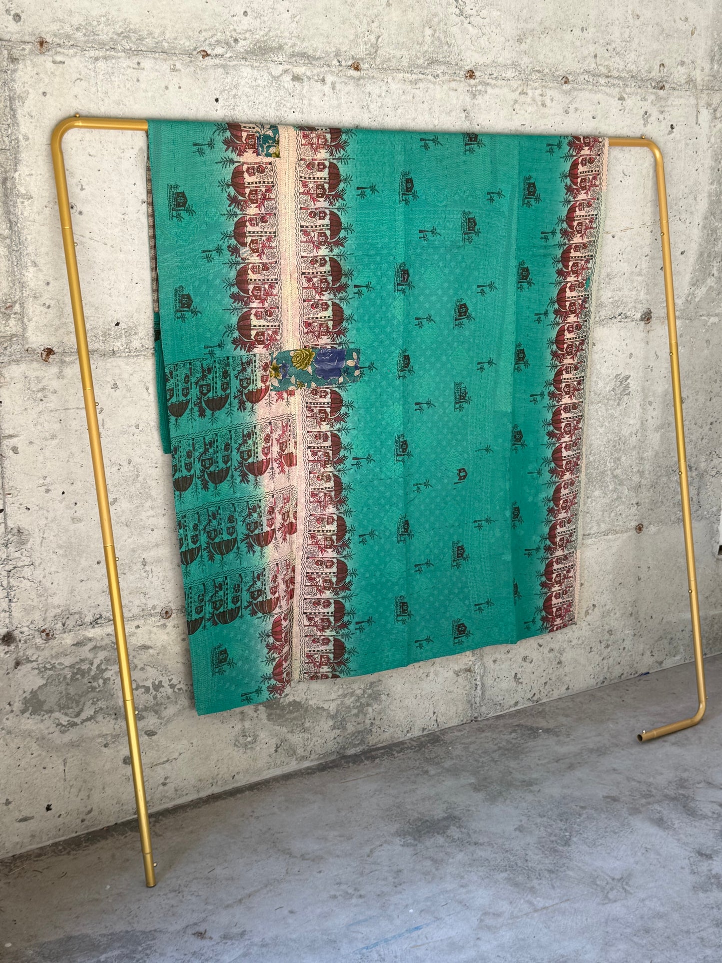 Earth Harvest Vintage Kantha Throw