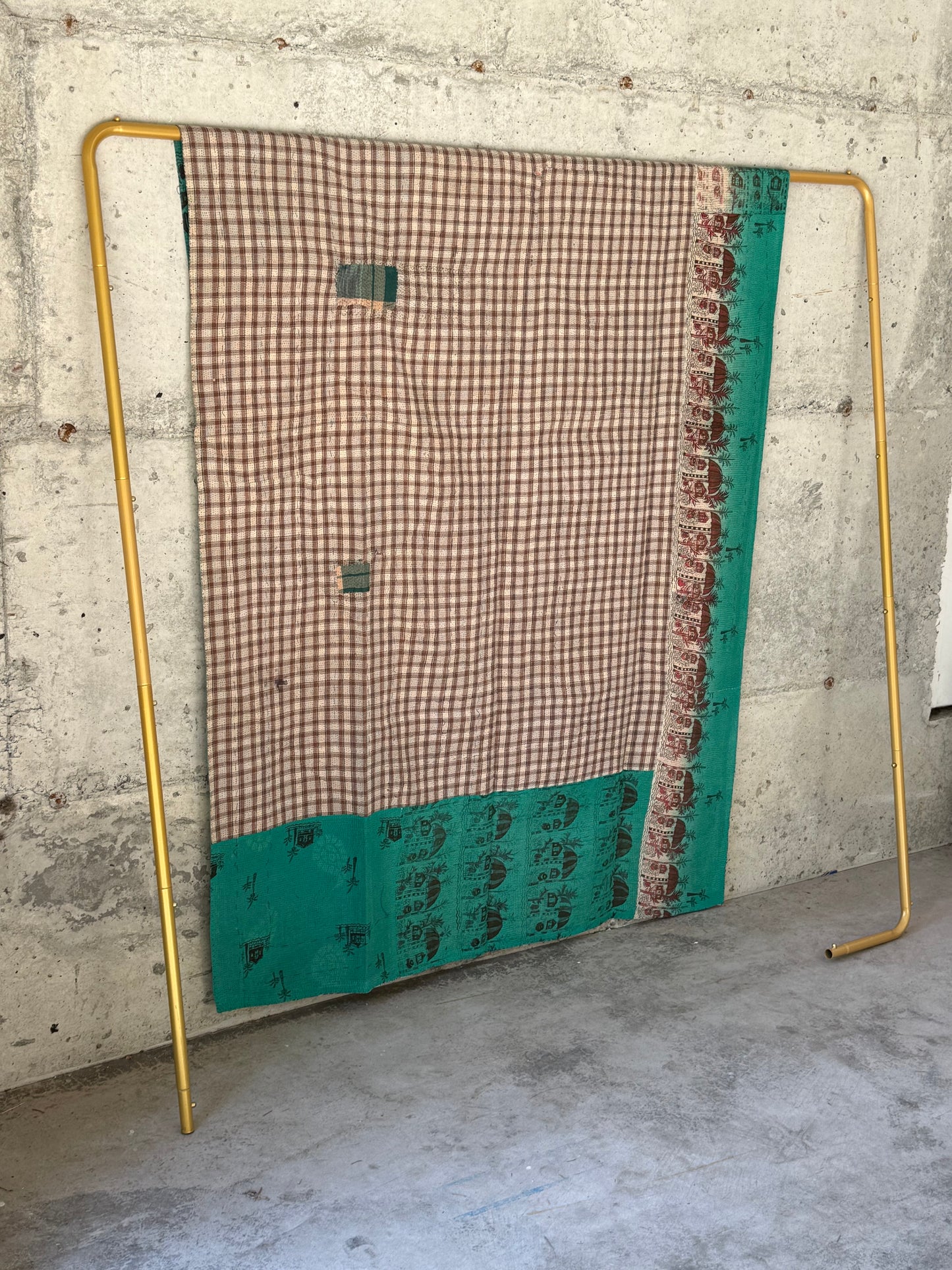 Earth Harvest Vintage Kantha Throw