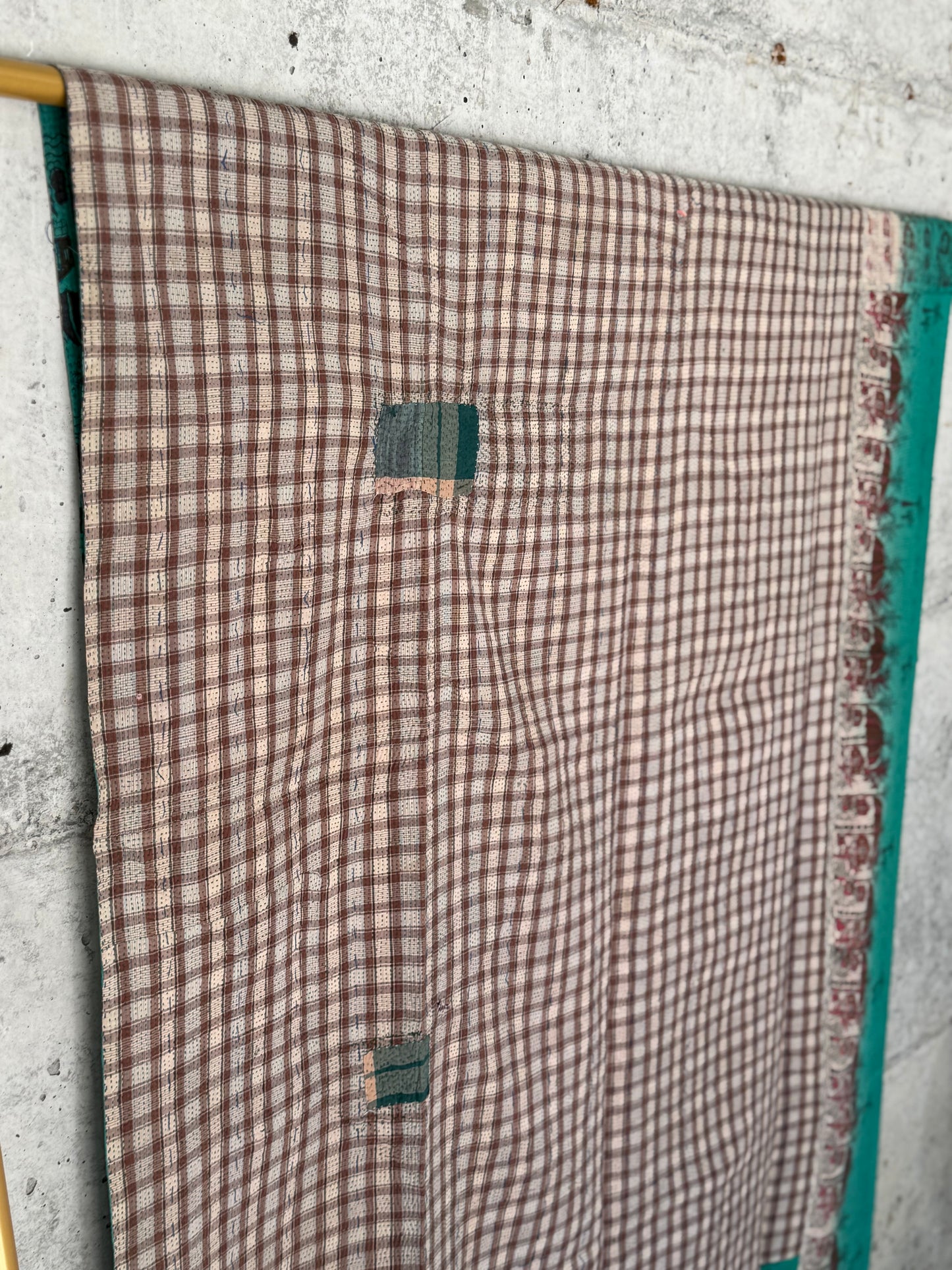 Earth Harvest Vintage Kantha Throw