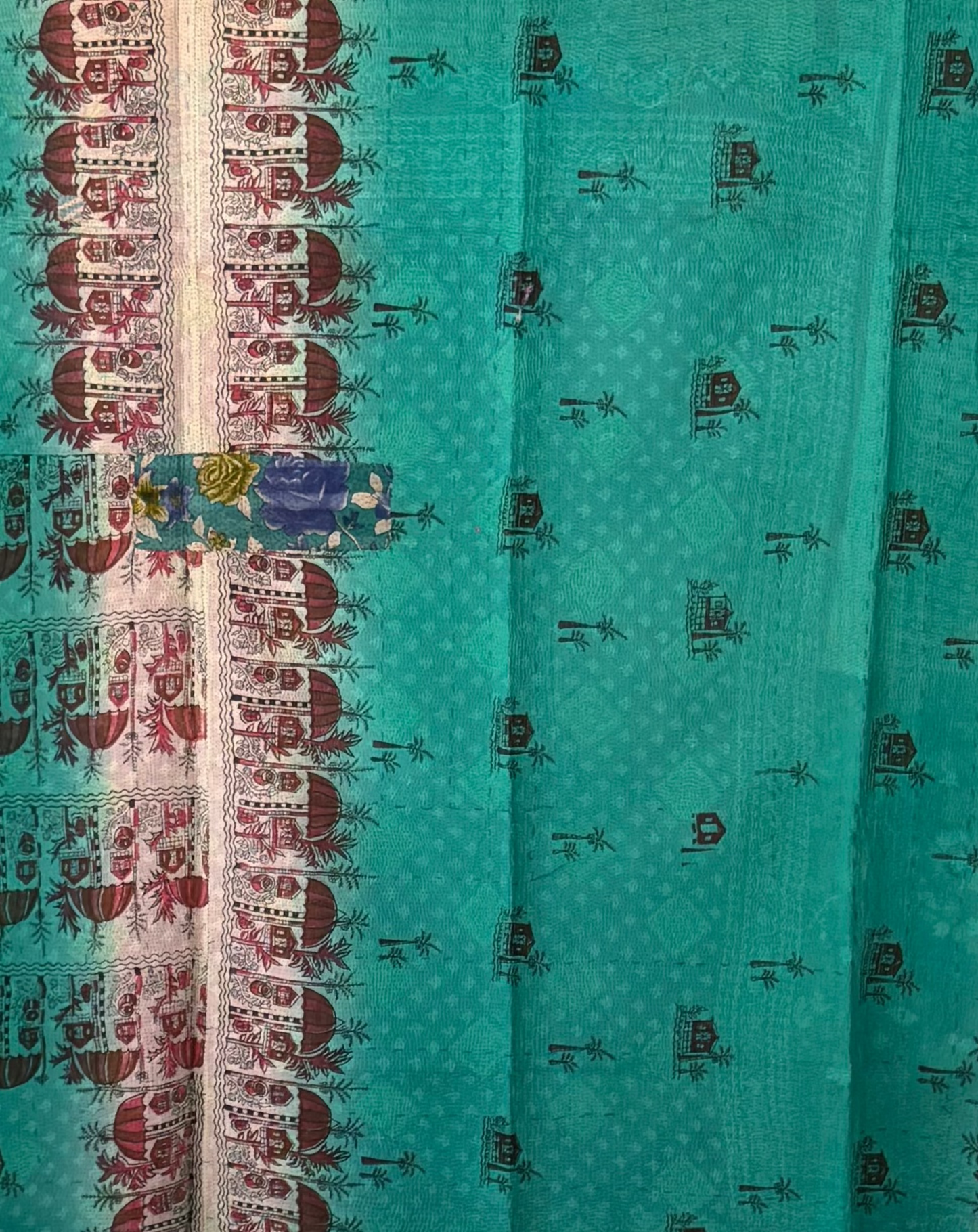 Earth Harvest Vintage Kantha Throw