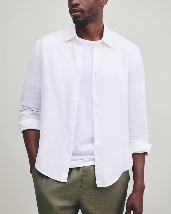 Linen Relaxed Shirt - Men