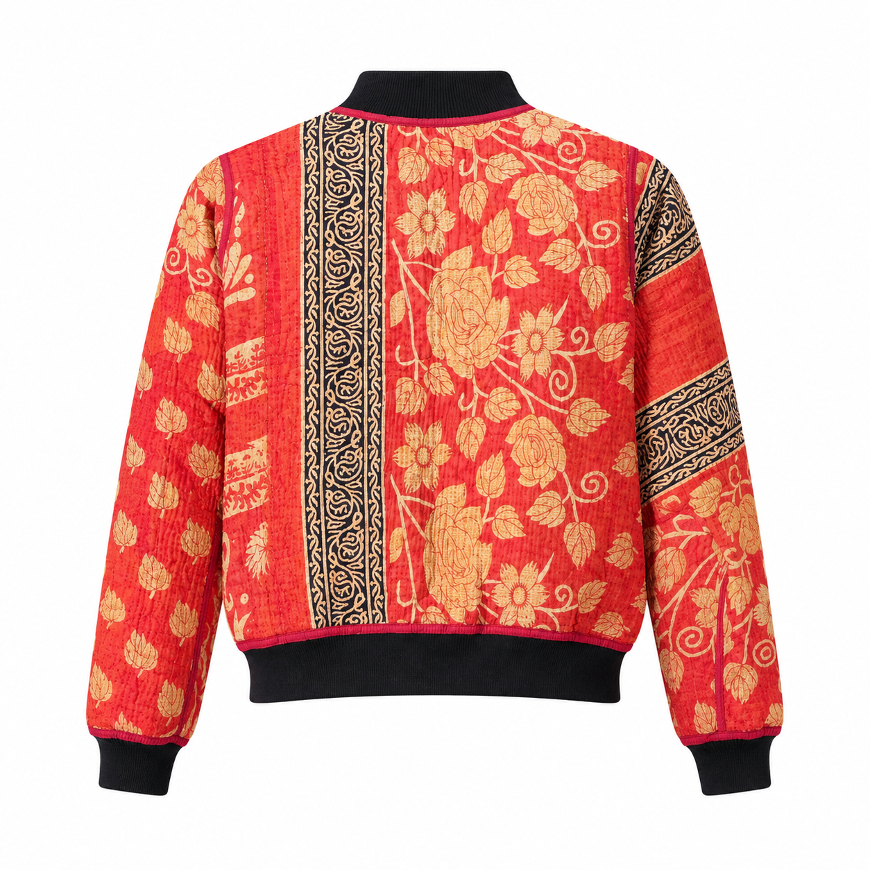 Maleka Reversible Kantha Bomber - XS