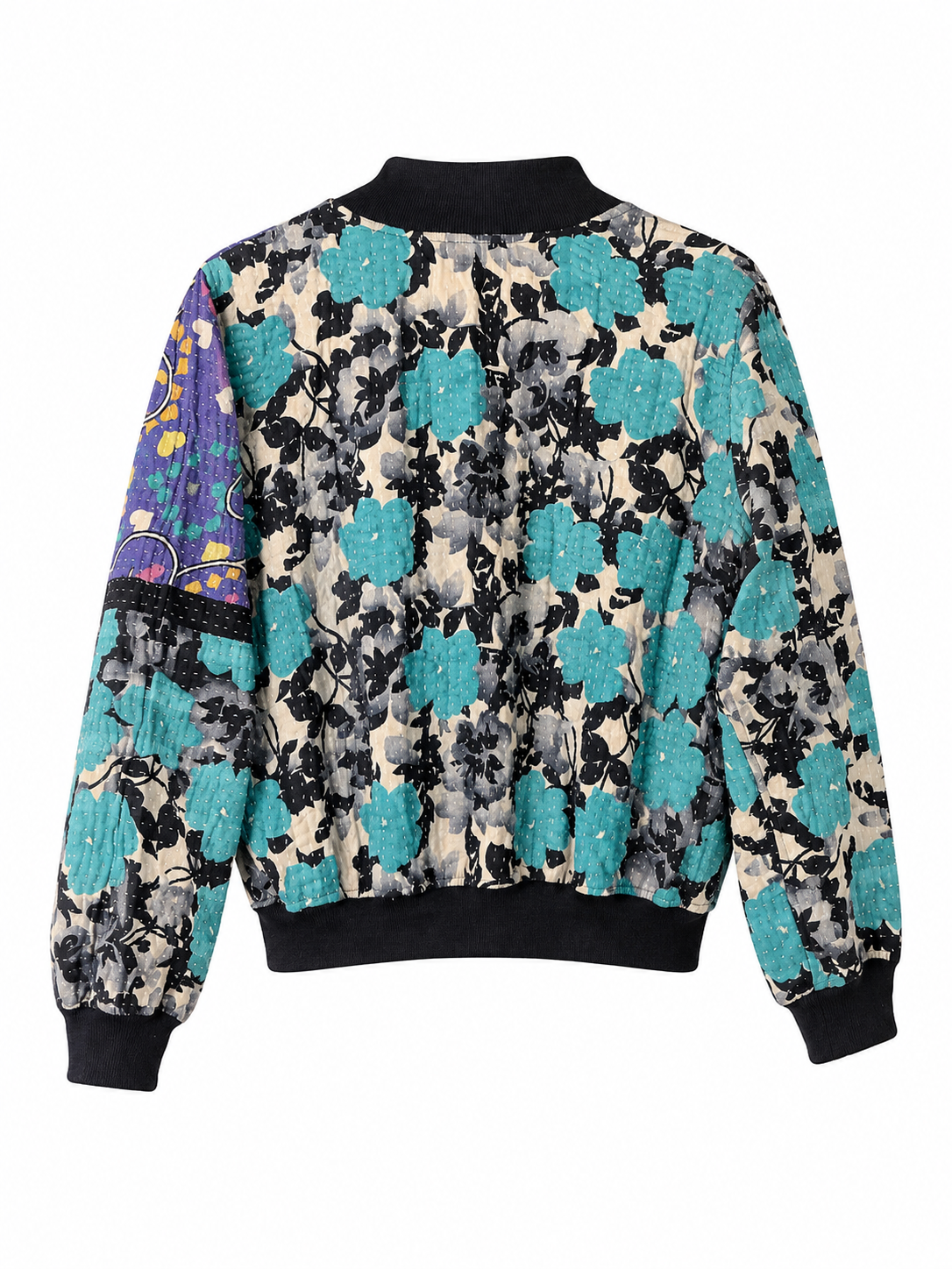 Munira Reversible Kantha Bomber - M