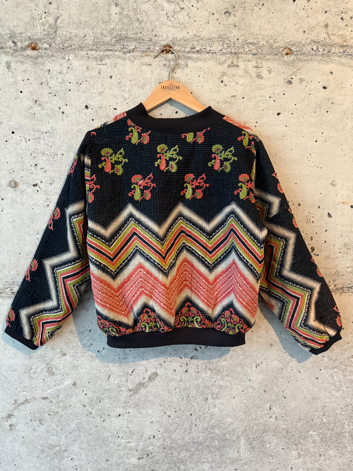 Nadia Kantha Bomber Jacket – Rosewood Trail
