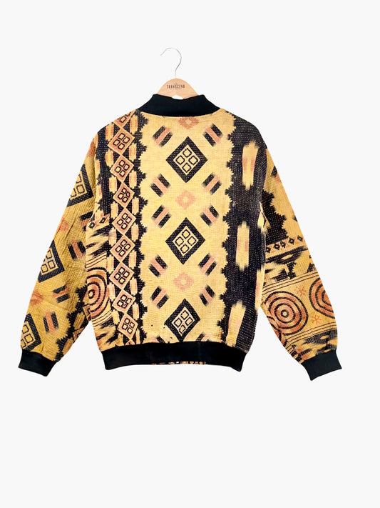 MEN'S Reversible Kantha Bomber - Nadir - M