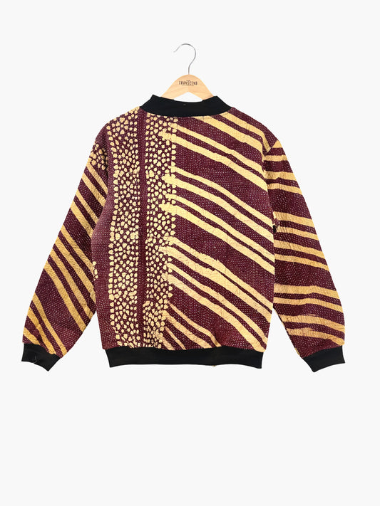 MEN'S Reversible Kantha Bomber - Azad - M