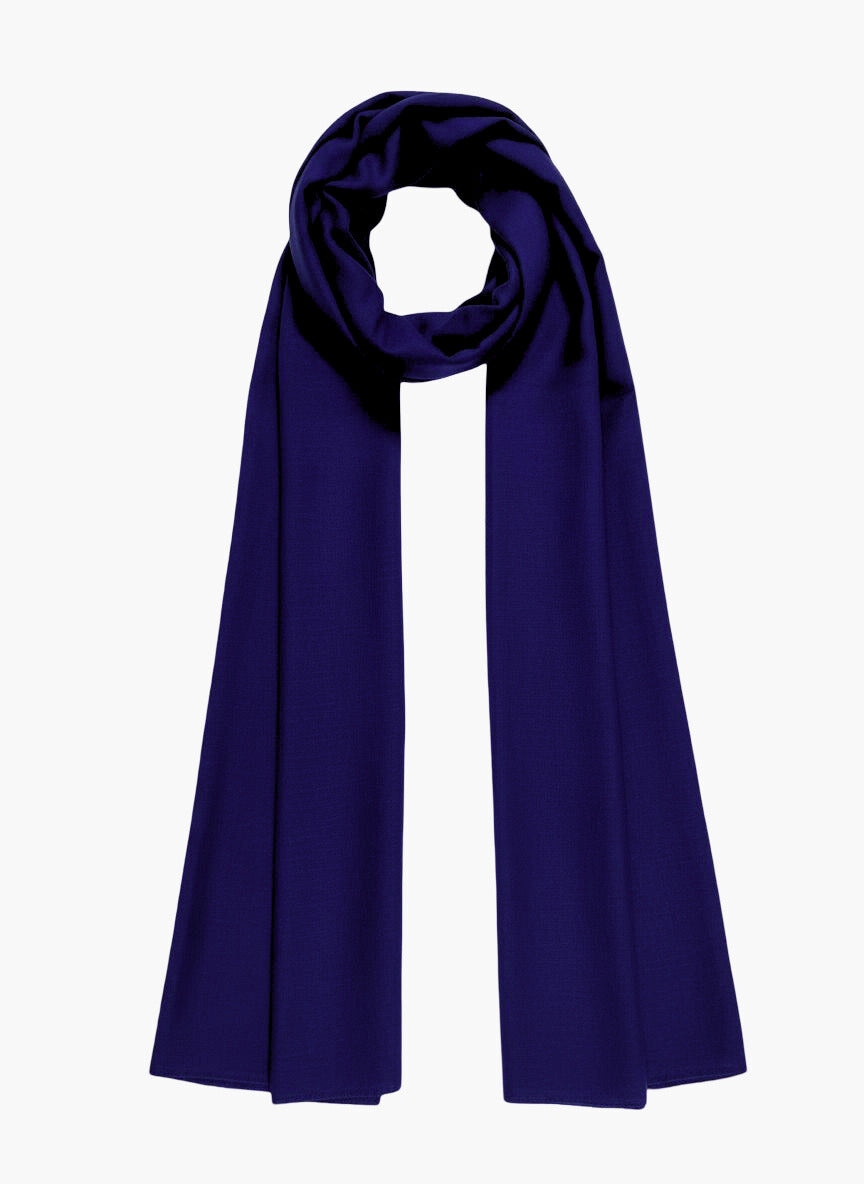 Cashmere Scarf - Navy Blue
