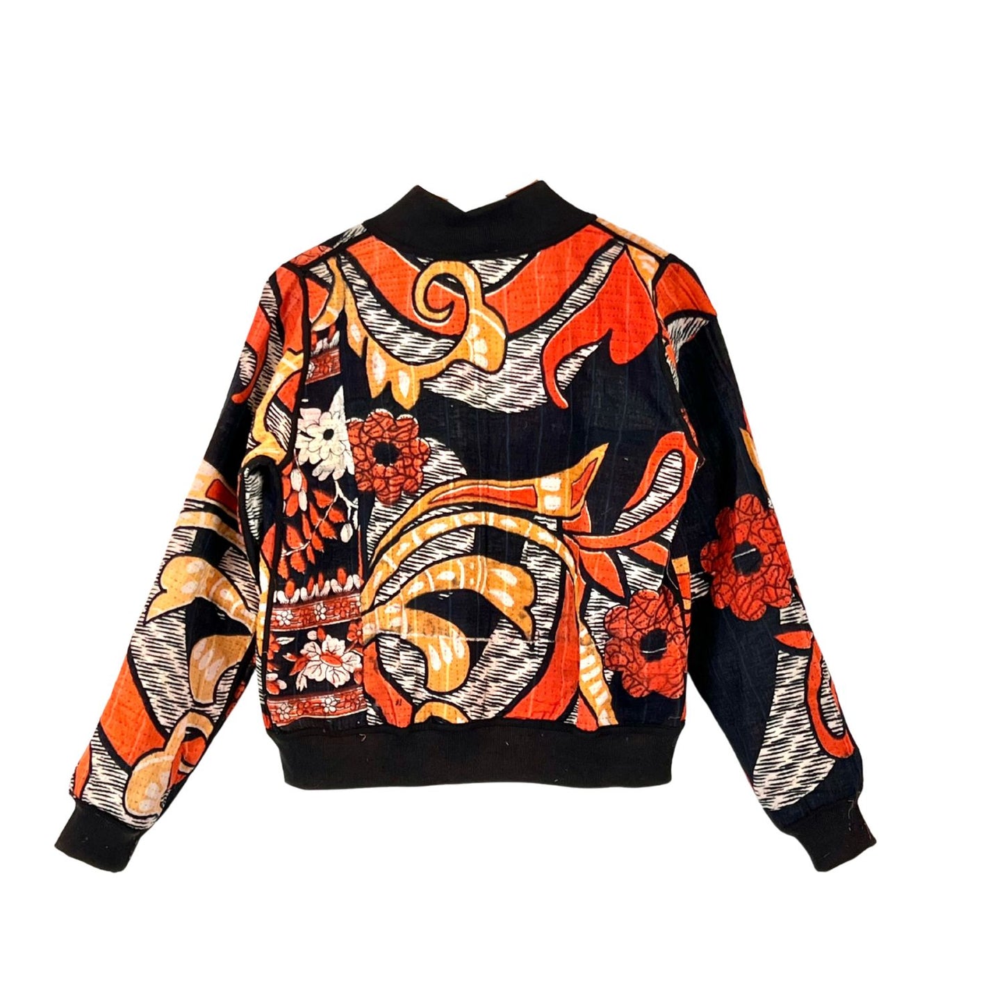 Sophia Reversible Kantha Bomber - November Dream - S