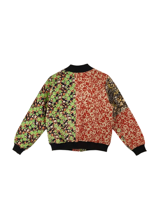 Sophia Reversible Kantha Bomber - Renewal Grove - M