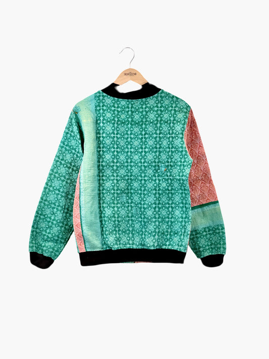 MEN'S Reversible Kantha Bomber - Zev - S