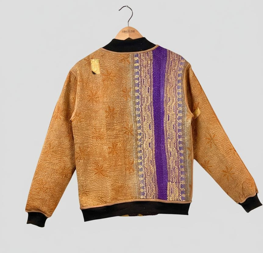MEN'S Reversible Kantha Bomber - Farid - S