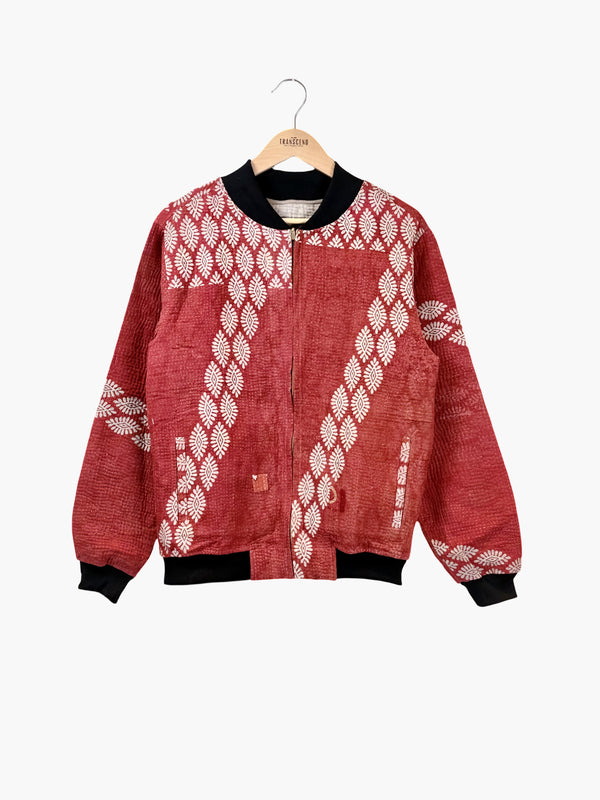 MEN'S Reversible Kantha Bomber - Nile - S