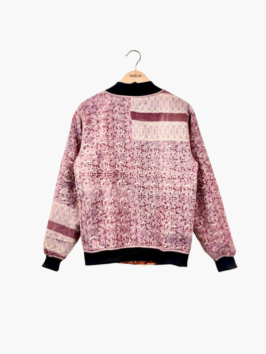 MEN'S Reversible Kantha Bomber - Ciro - S