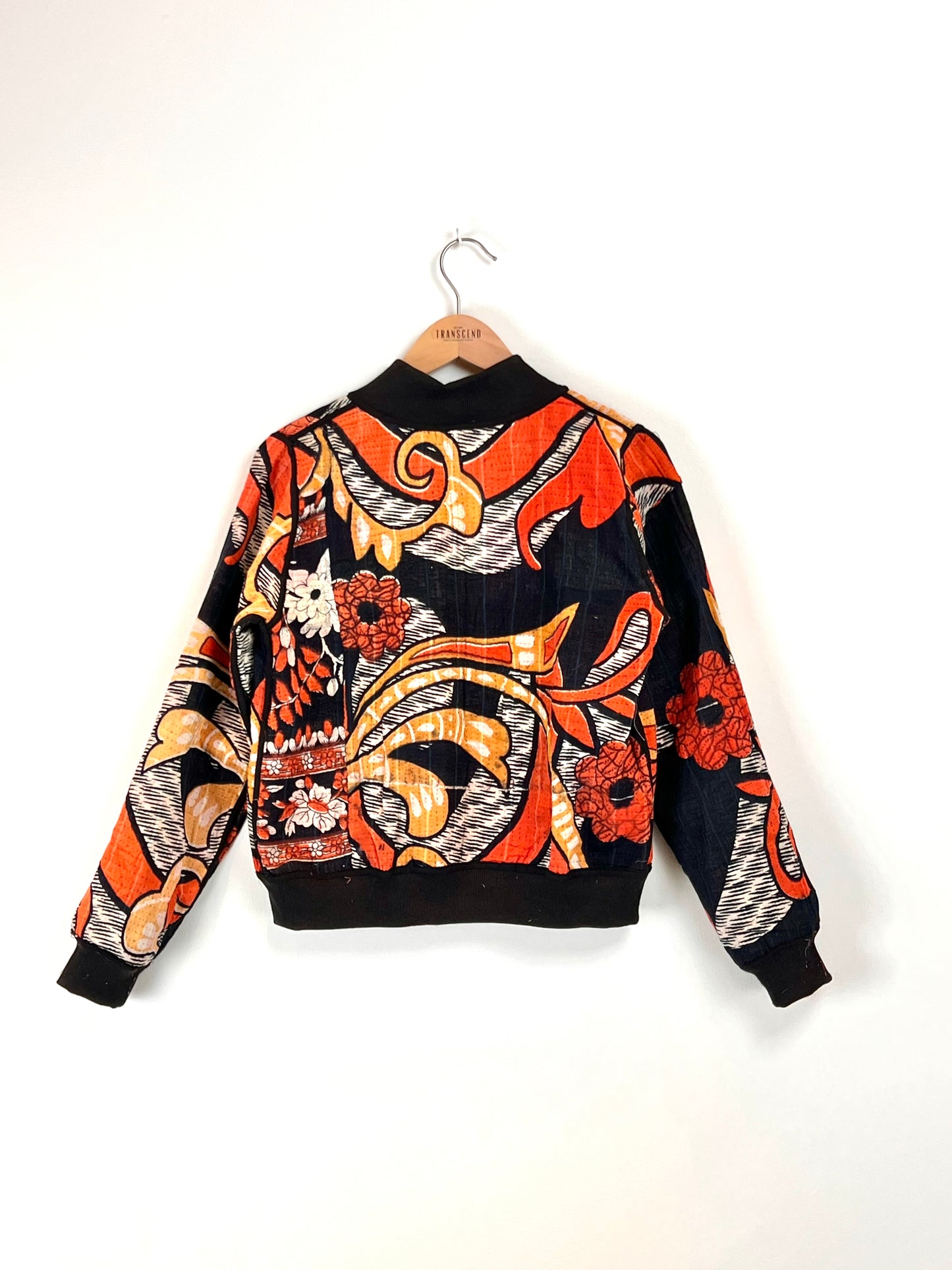 Sophia Reversible Kantha Bomber - November Dream