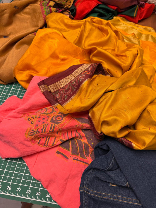 Uma's Bespoke Reversible Sari Jackets