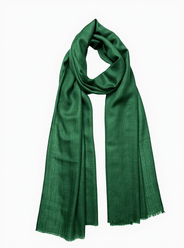 Cashmere Scarf - Forest Green