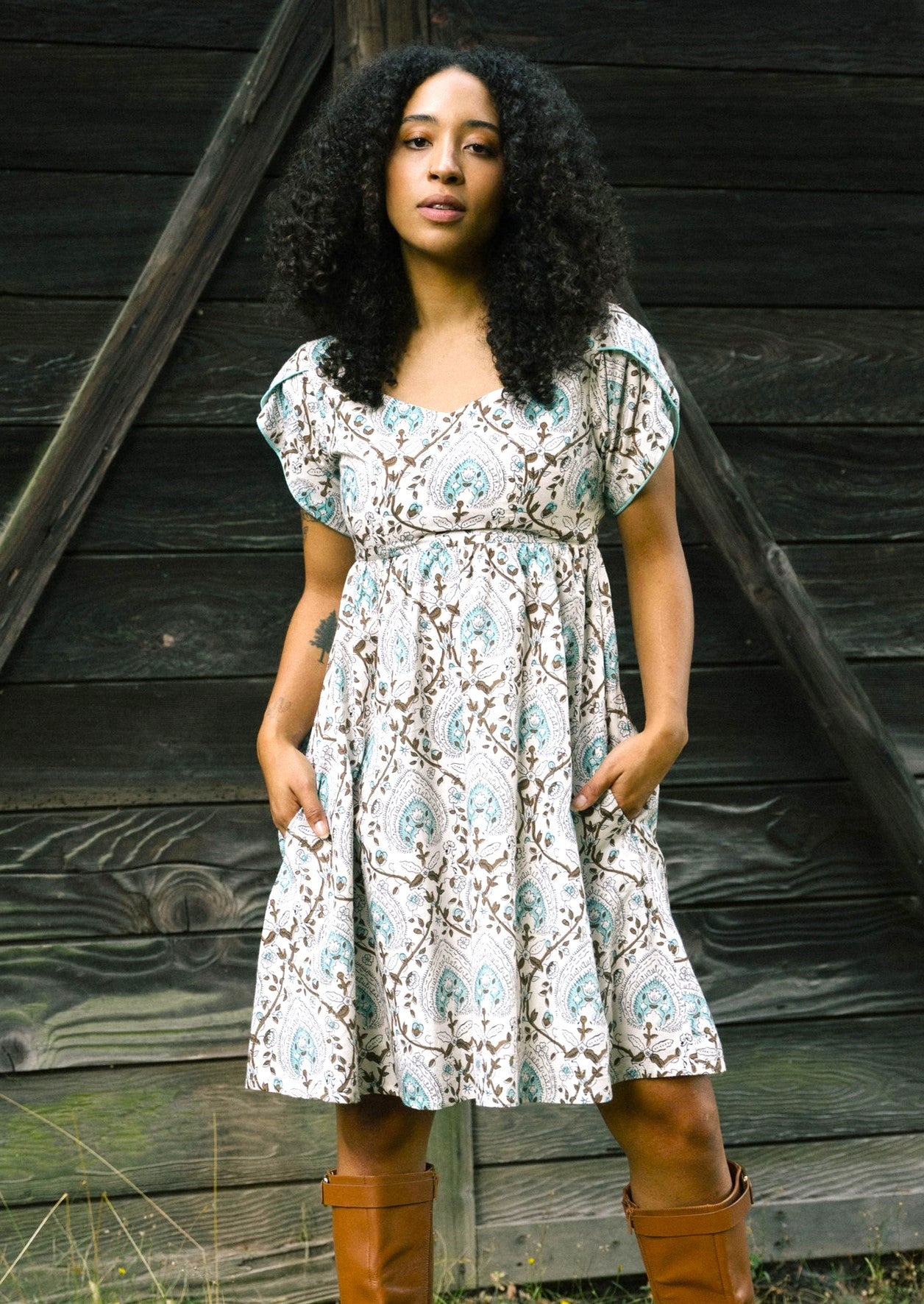 ZOYA Floral Print Dress