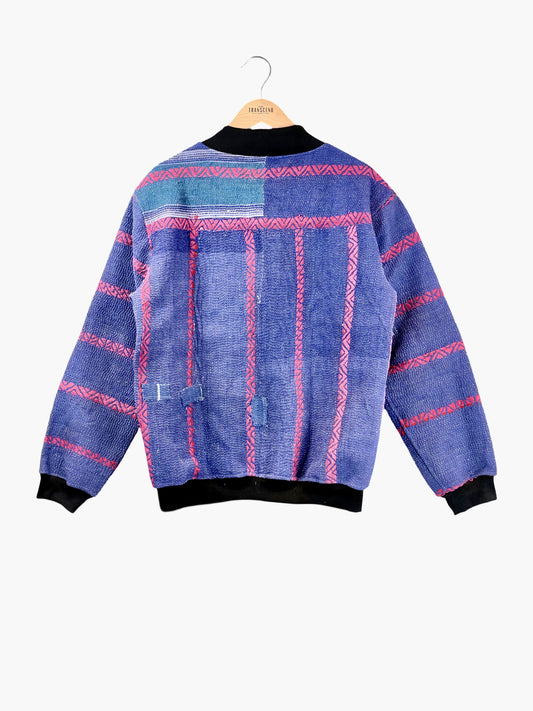 MEN'S Reversible Kantha Bomber - Roshan - XL