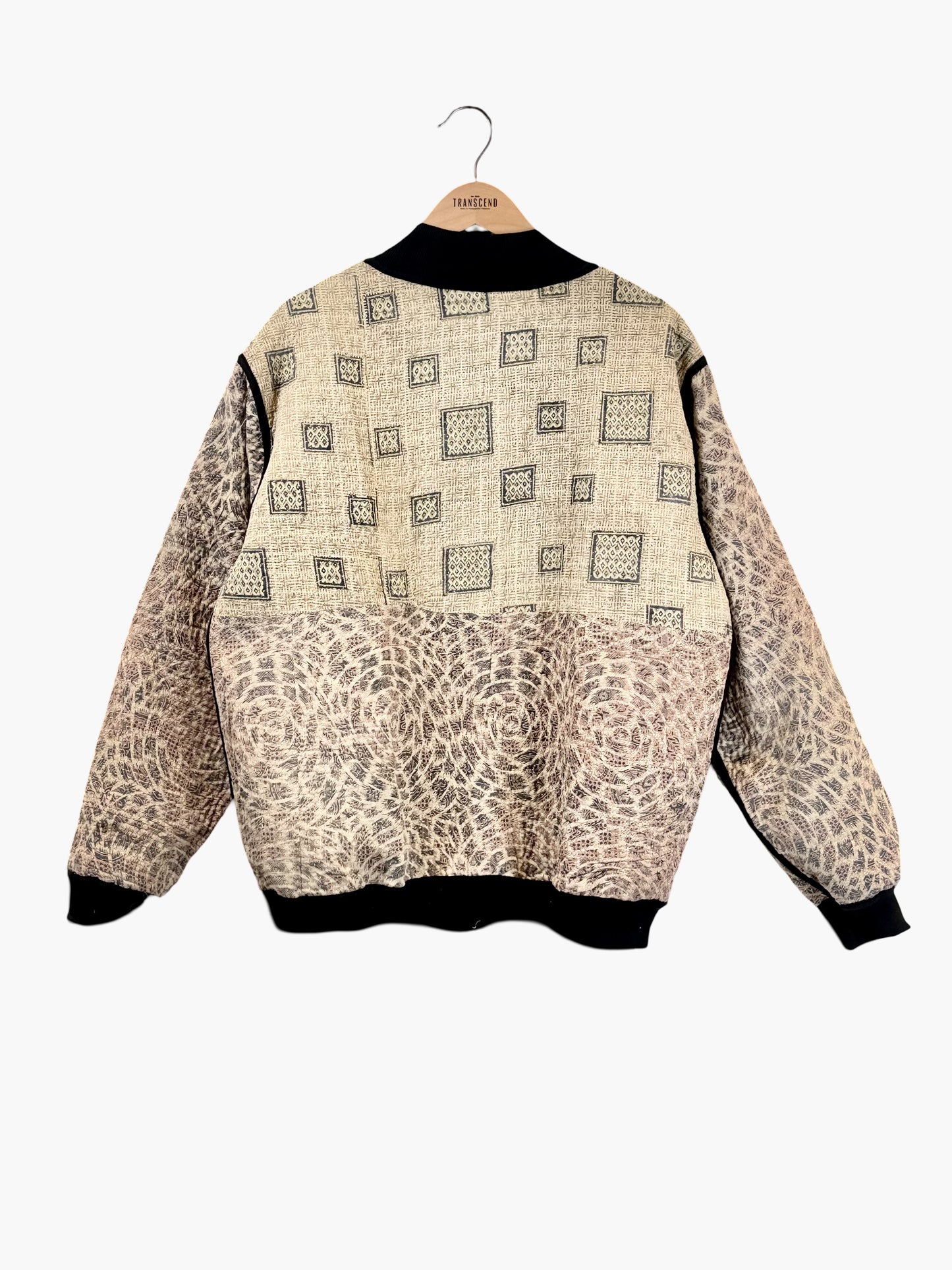 MEN'S Reversible Kantha Bomber - Nikoas - XL