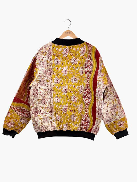 MEN'S Reversible Kantha Bomber - Jalen - XXL
