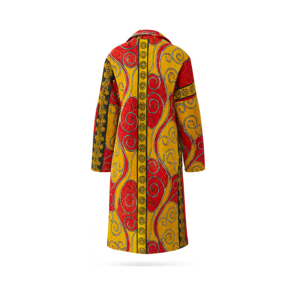 Leila Coat - The Swirling Ember - XL — back