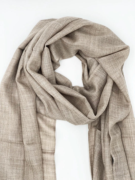 Cashmere Scarf - CHARCOAL - Transcend