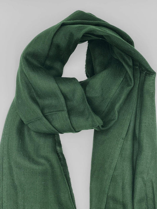 Cashmere Scarf - FOREST GREEN - Transcend