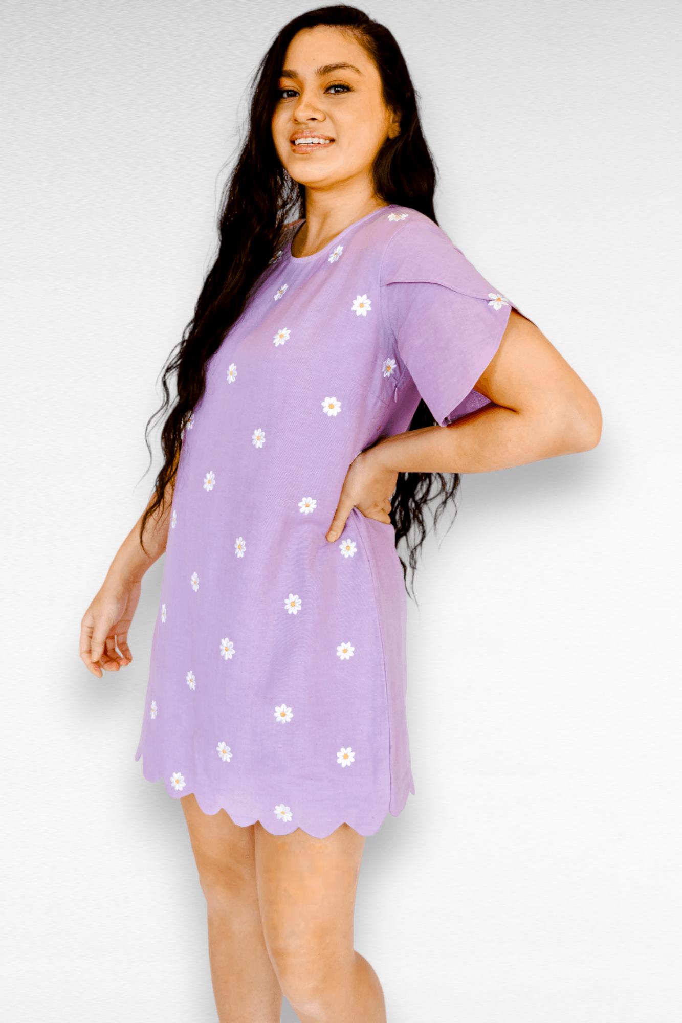 Daisy Mini Shift Dress - Transcend