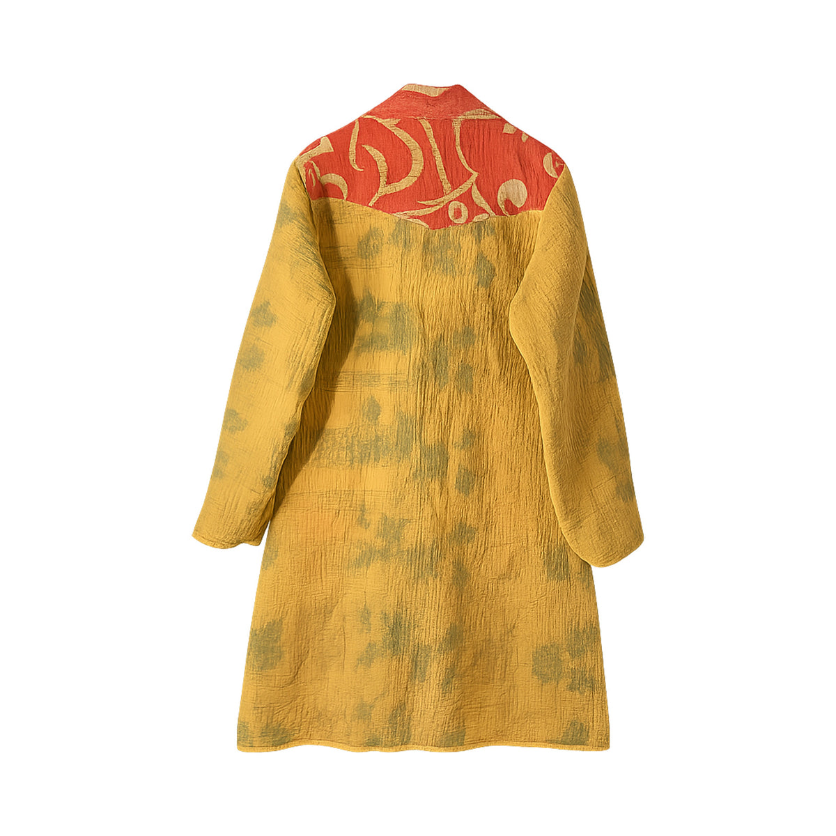 Leila Coat - The Floral Reverie - XXL — reversible side, back