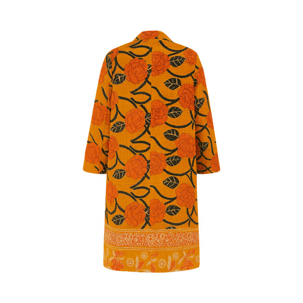Leila Coat - The Saffron Bloom - L — back