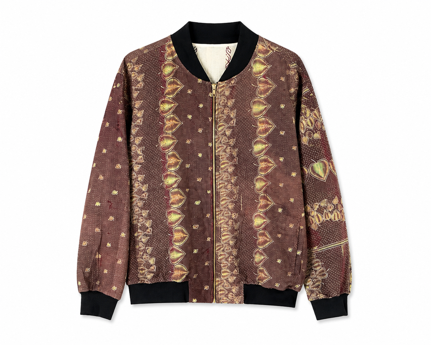 MEN'S Reversible Kantha Bomber - Reza - XXL