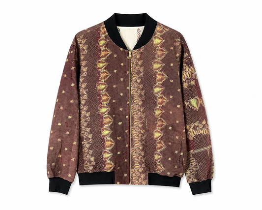 MEN'S Reversible Kantha Bomber - Reza - XXL
