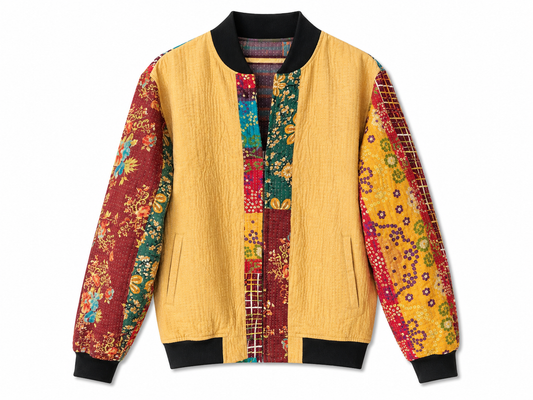 MEN'S Reversible Kantha Bomber - Parvez - M