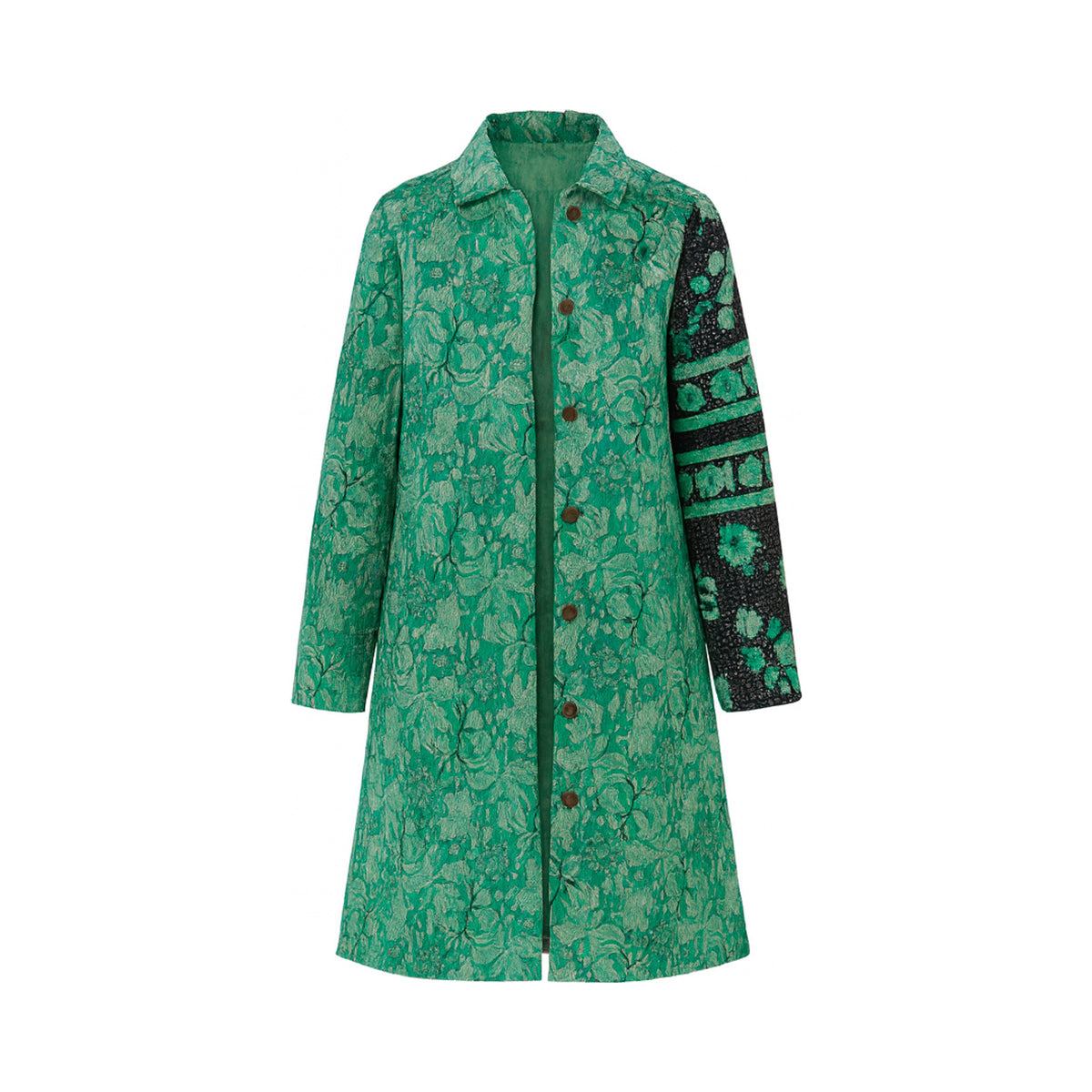 Leila Coat - The Emerald Blossom - S — front