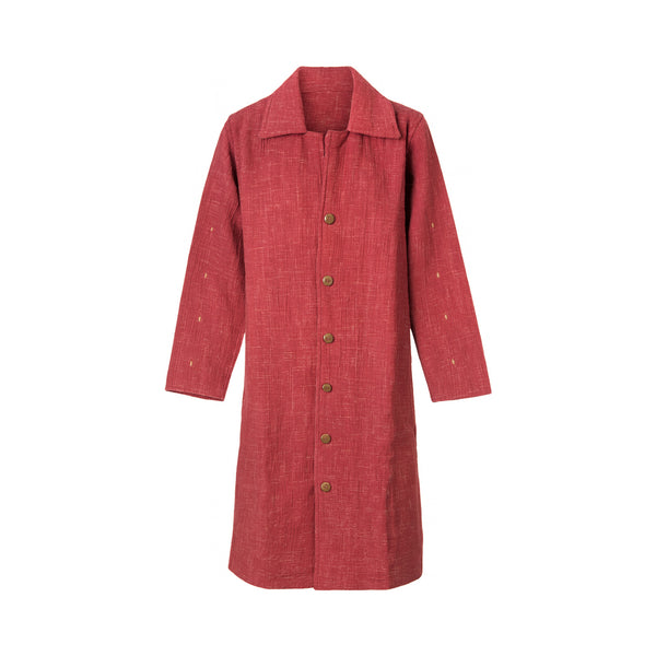 Leila Coat - The Raspberry Stitch - M — front