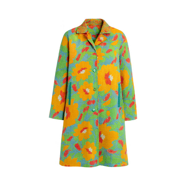 Leila Coat - The Garden Bloom - L — front