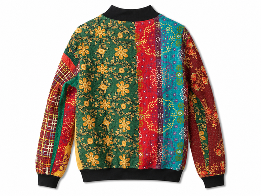 MEN'S Reversible Kantha Bomber - Parvez - M