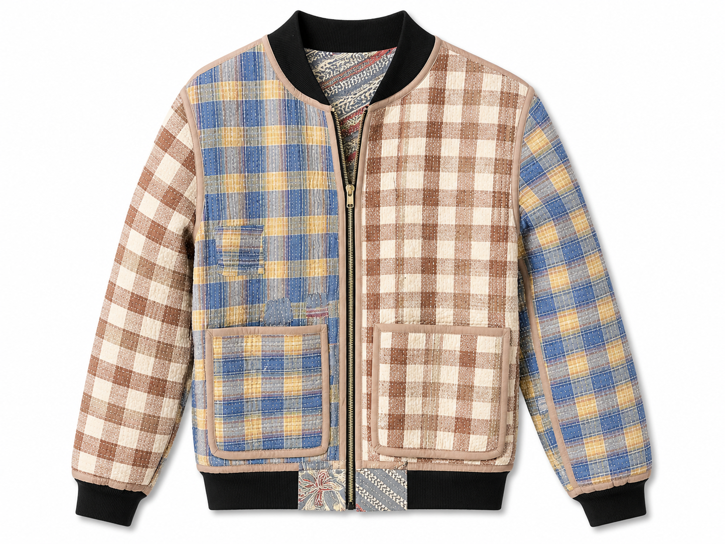 MEN'S Reversible Kantha Bomber - Munir - S