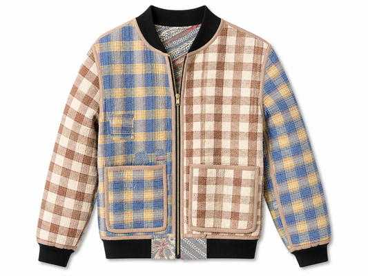 MEN'S Reversible Kantha Bomber - Munir - S