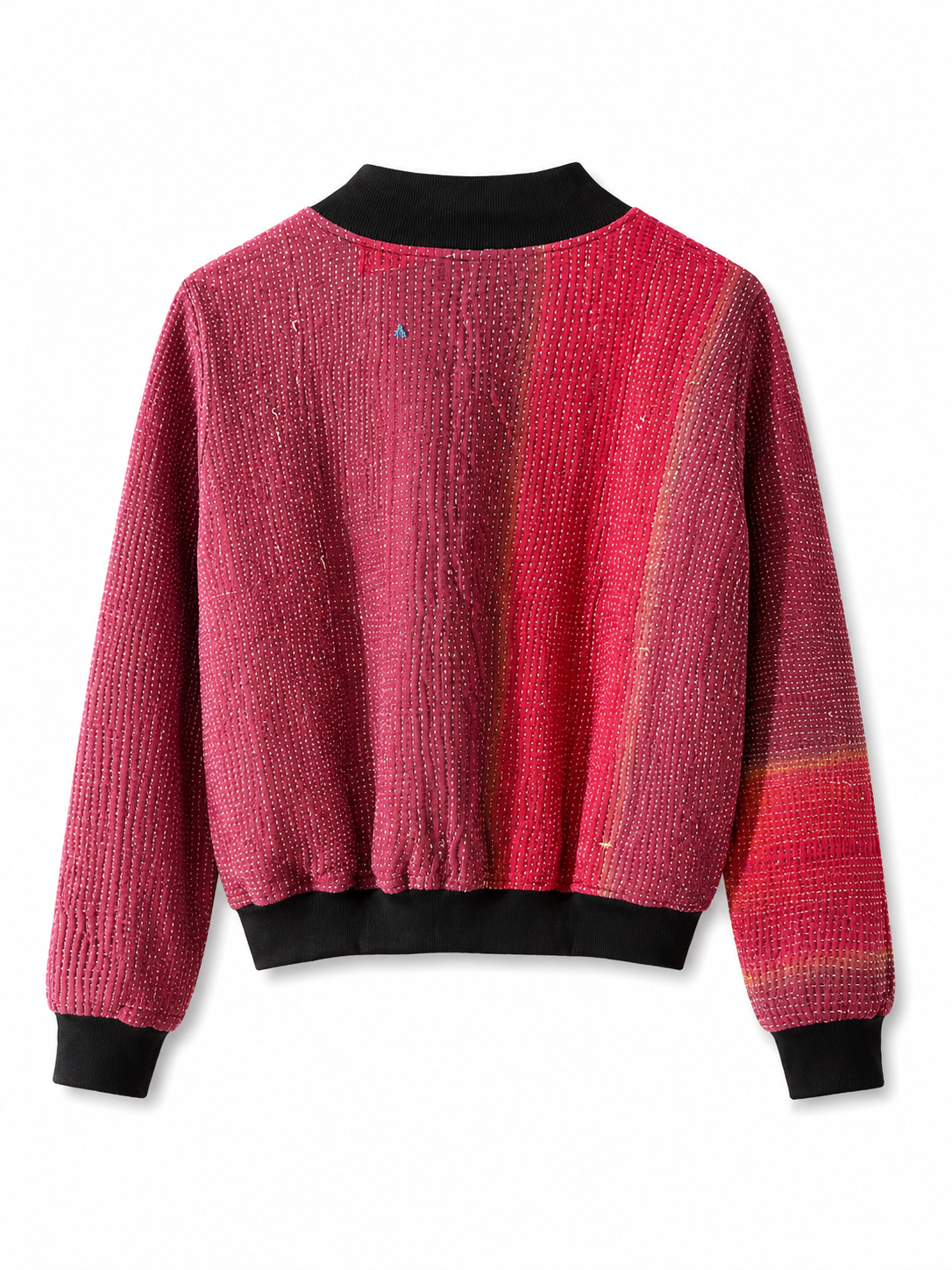 Tania Reversible Kantha Bomber - M