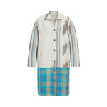 Leila Coat - The Striped Horizon - XL — front 1
