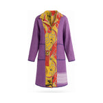 Leila Coat - The Swirling Ember - XL — reversible side, front 3