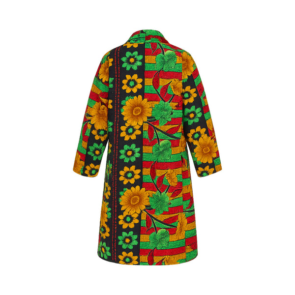 Leila Coat - The Vibrant Tapestry - L — back