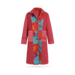 Leila Coat - The Patchwork Odyssey - XXL — reversible side, front 3