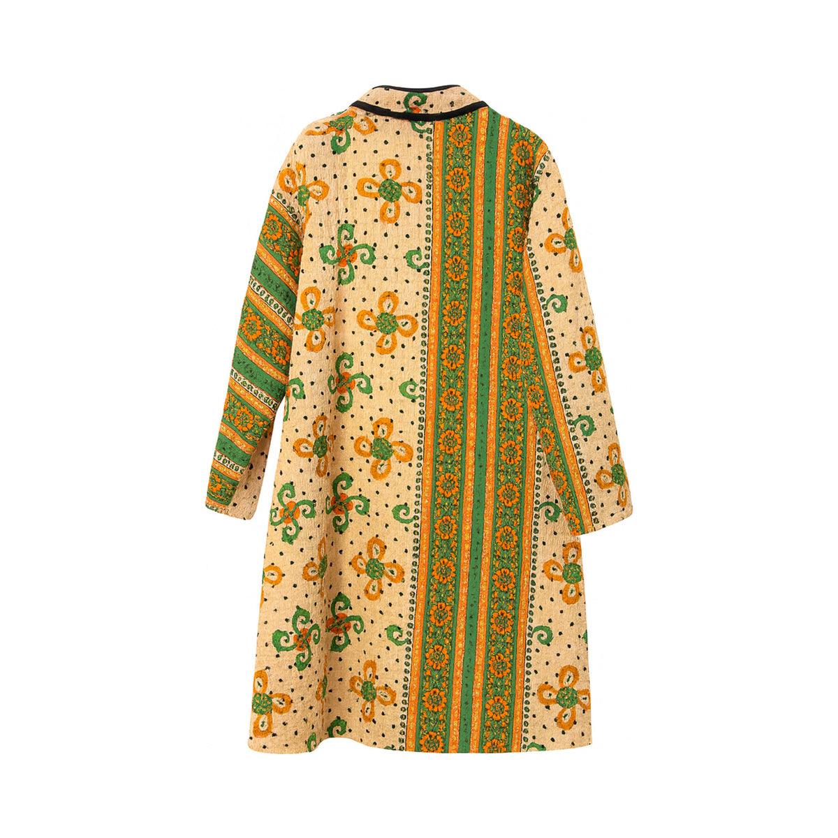 Leila Coat - The Marigold Patchwork - 3XL — back